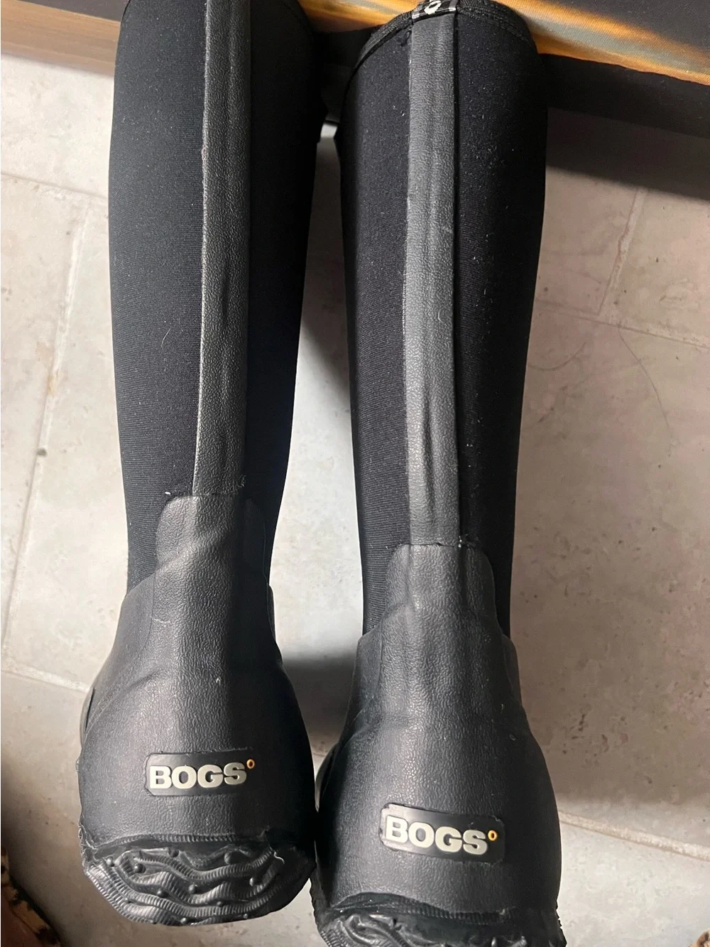 BOGS Classic High Waterproof Boots Black Women’s Size 8
